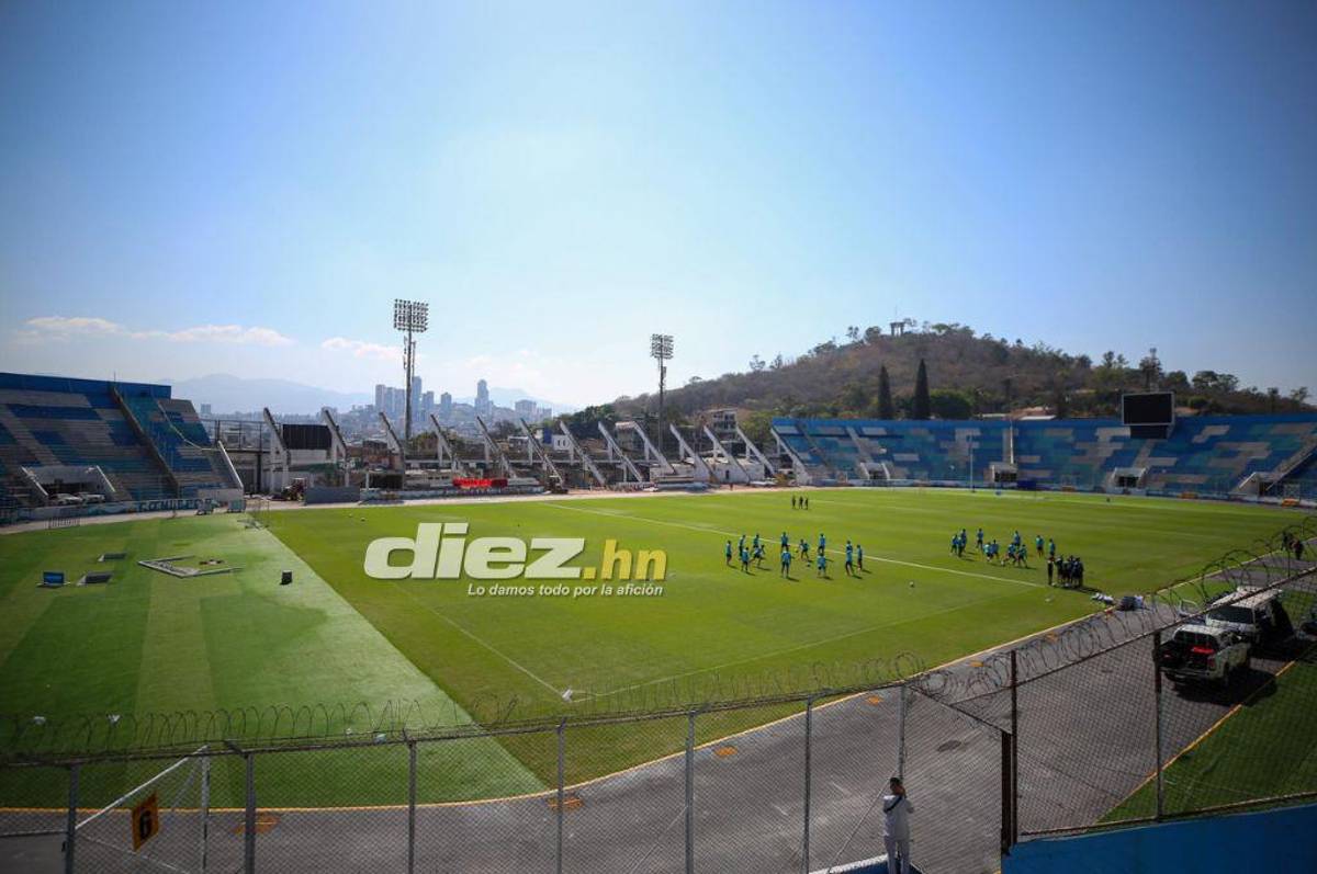 ¿Por qué no estuvo Reinaldo Rueda? Así fue el último entrenamiento de la Selección de Honduras en el Nacional