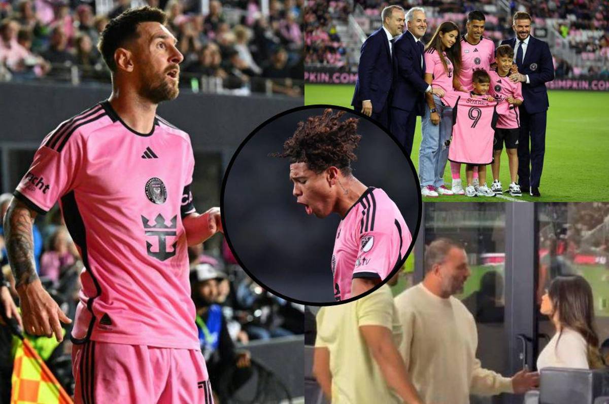 La reacción de famoso al conocer a Messi en la MLS y el cómodo look de Antonela ¿Qué pasó con David Ruiz?