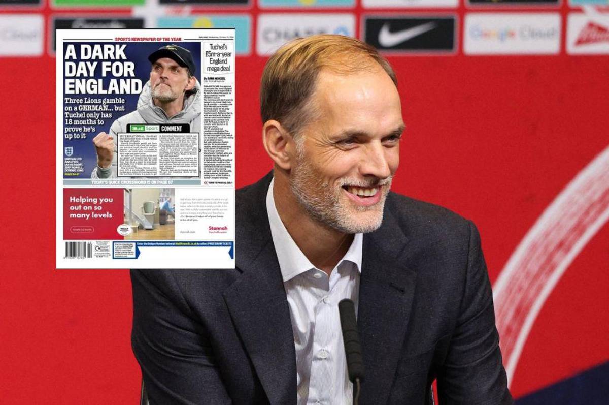 “Es un día negro para la selección”: no quieren a Thomas Tuchel en Inglaterra y esta fue la reacción del técnico alemán