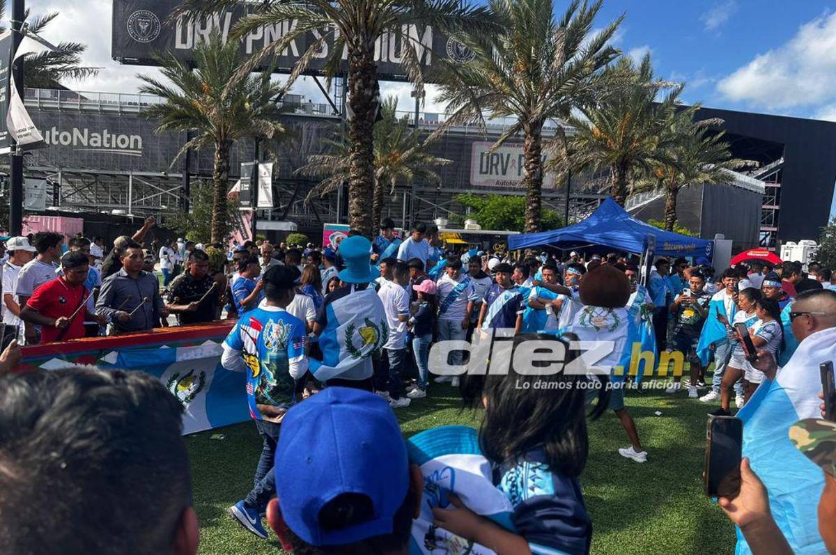 Honduras vs Guatemala en Miami: catrachos en la casa de Messi con carnitas, bailes y una gran fiesta en el DRV PNK