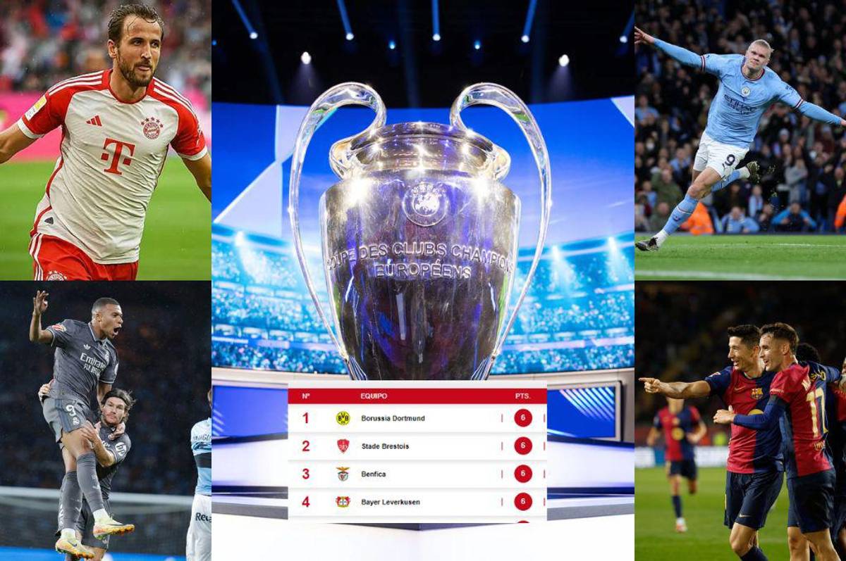 Champions League: estos son los partidos de la fecha 3 y así va la tabla de posiciones ¿contra quién juegan el Real Madrid y Barcelona?