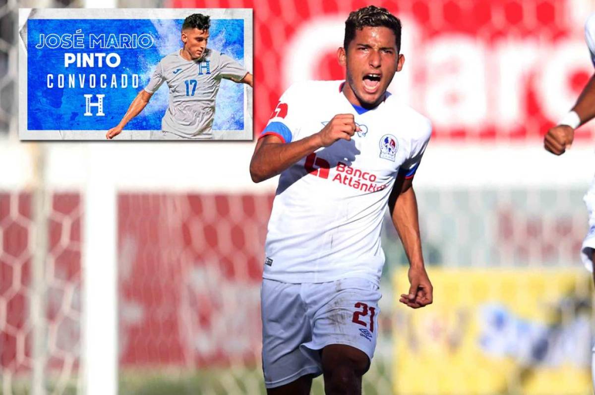 José Mario Pinto también es convocado a la Selección de Honduras y viajará a EUA para el amistoso con Colombia