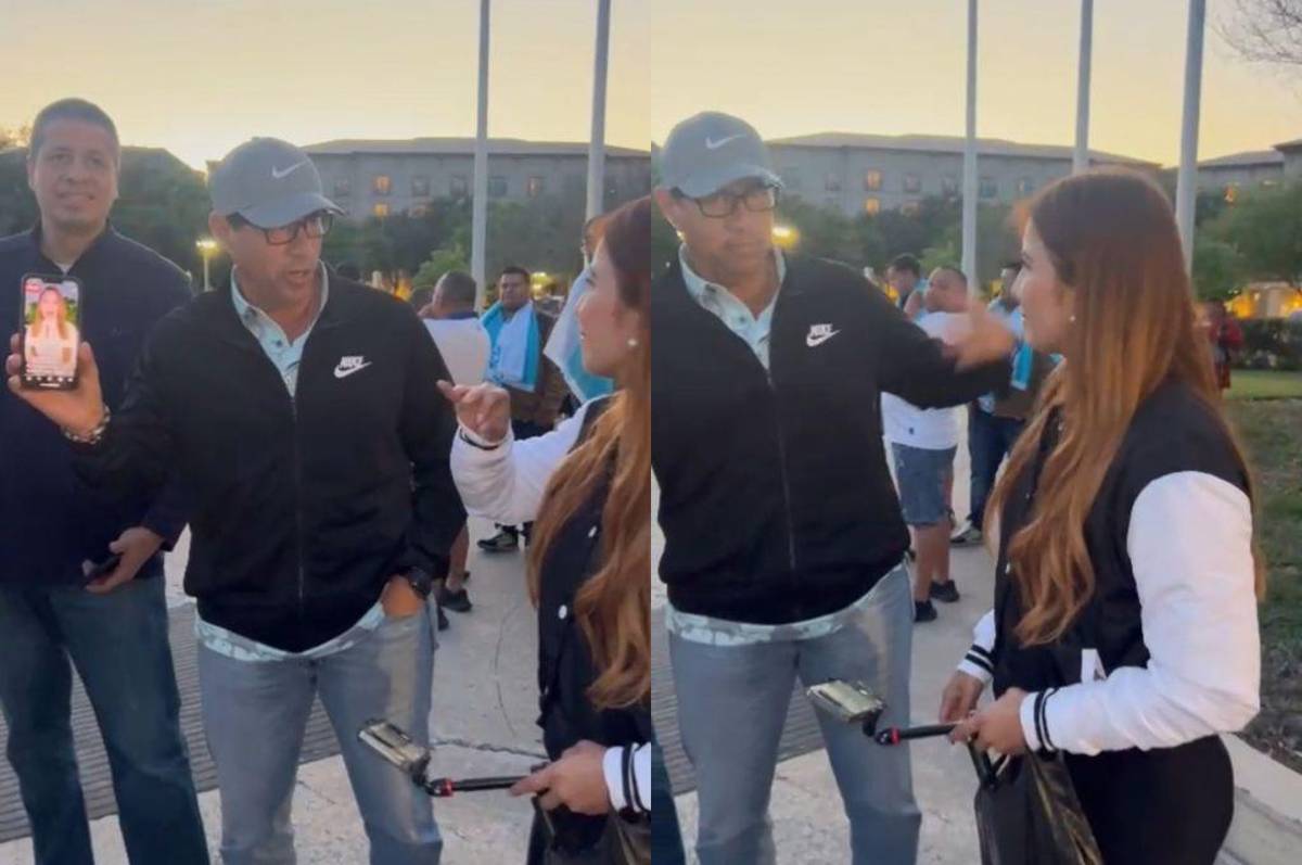 Rougier enamoró y la petición especial de la afición: así fue el histórico banderazo en la previa de Honduras - Costa Rica