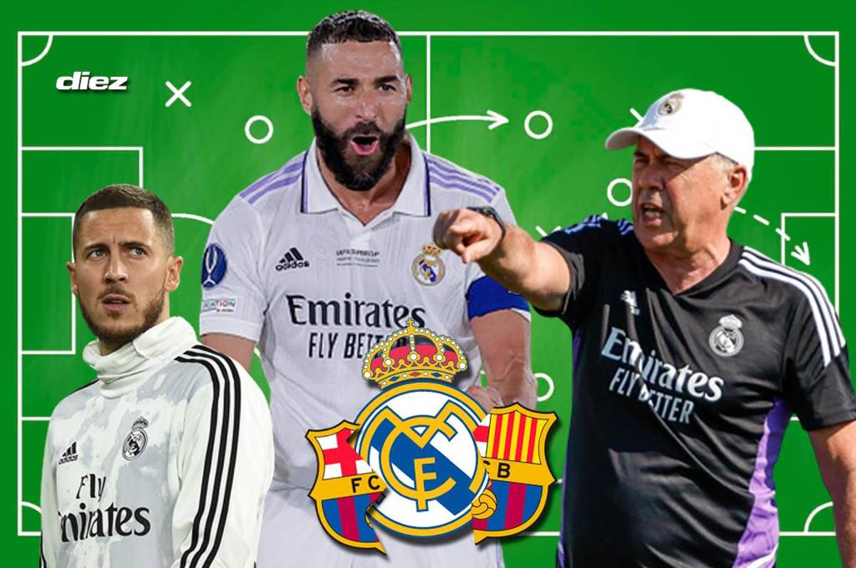 La alineación del Real Madrid para humillar al Barcelona en el Clásico y quedarse con el liderato de la liga española