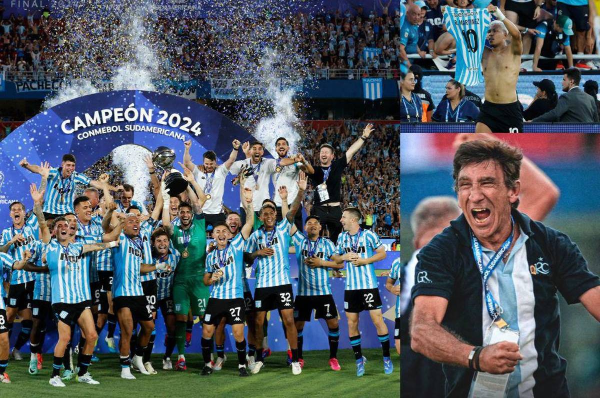 Después de 36 años, Racing alzó un título internacional tras vencer a Cruzeiro en la final de la Copa Sudamericana