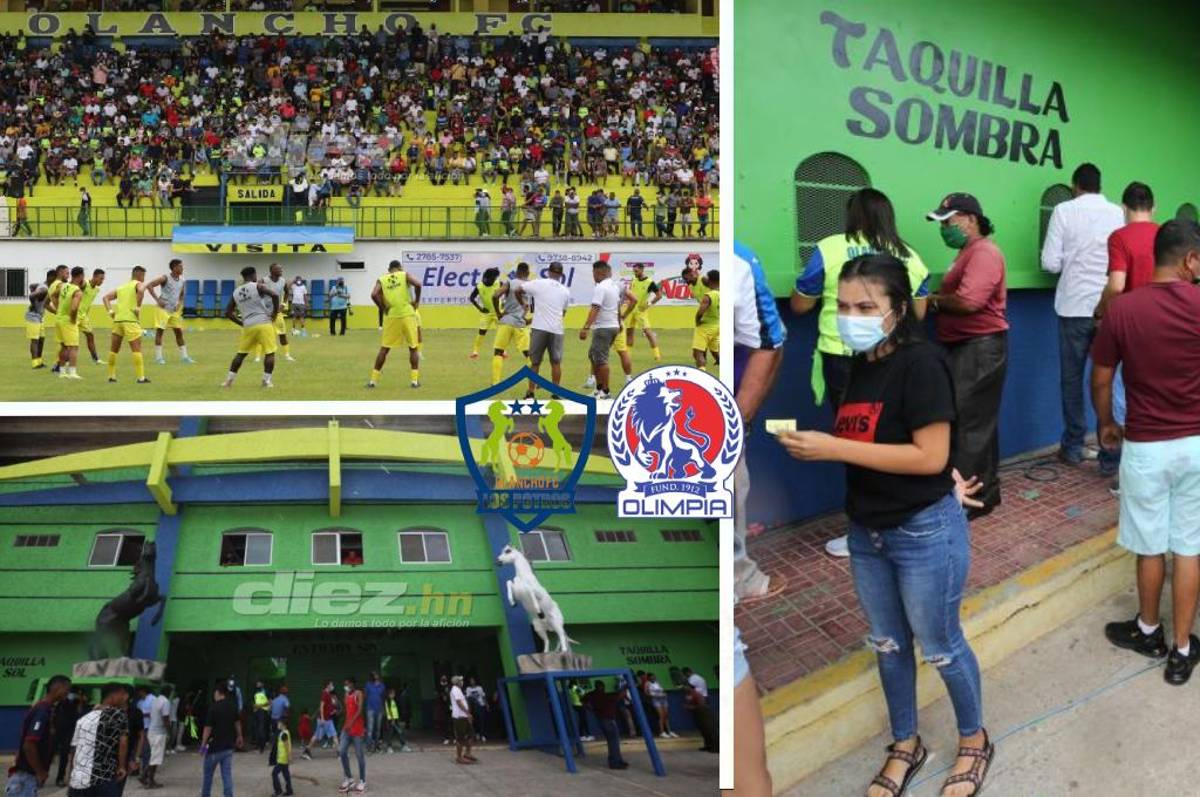 ¡Habrá tremenda fiesta! Olancho se viste de gala y tendrá llenazo para el Potros-Olimpia: “El estadio estará a reventar”