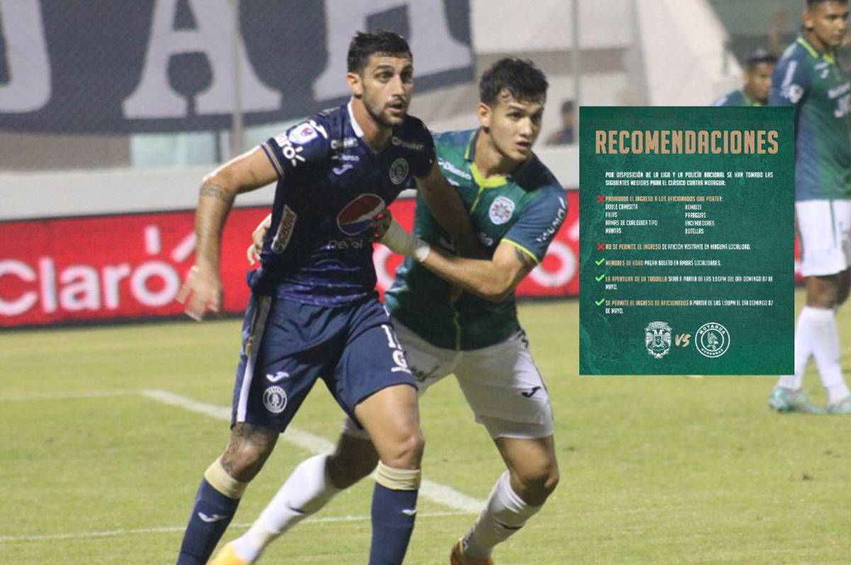 Comunicado: La decisión que tomó el Marathón con los aficionados de Motagua de cara al duelo en el Yankel Rosenthal