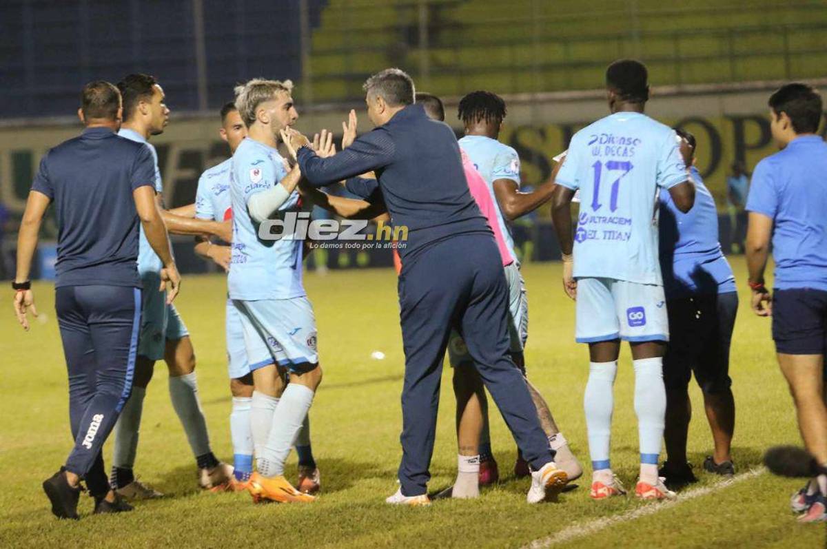 No se vio en TV del Motagua-Olancho FC: La humildad de Auzmendi y la “riña” de Diego Vázquez con Saíd Martínez