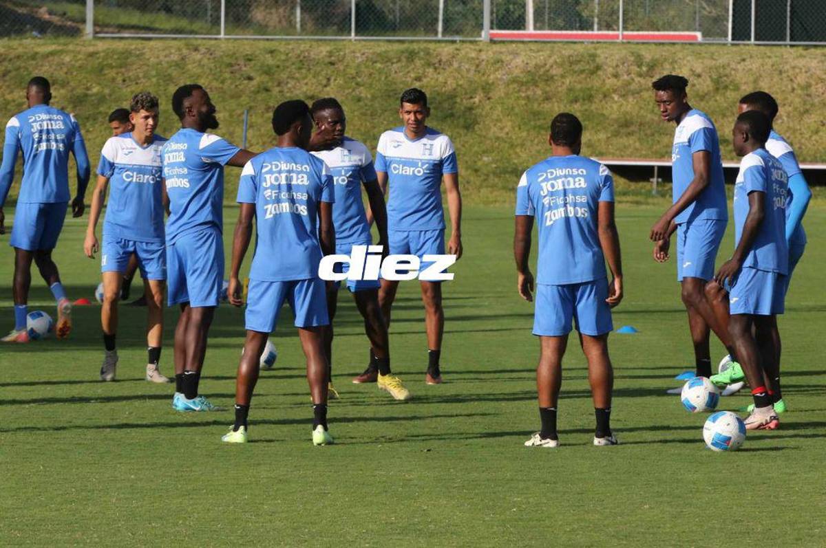 Así fue el segundo entreno de la Selección de Honduras que se prepara para buscar la clasificación a la Copa Oro 2025