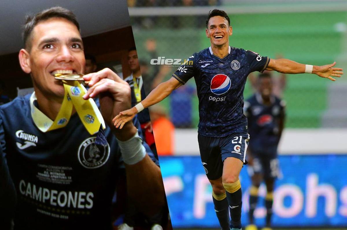 Roberto Moreira, el amuleto del Motagua en finales contra Olimpia; dos jugadas, dos ganadas y dos goles