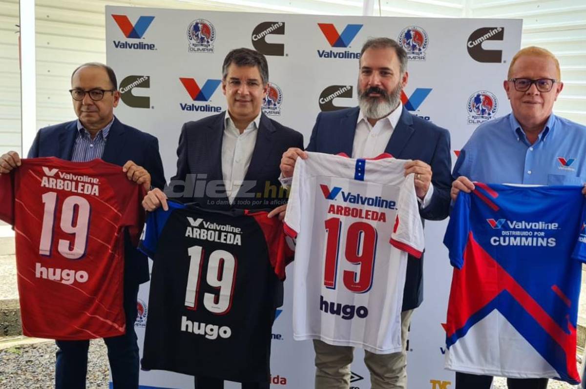 Olimpia sorprende y presenta a dos nuevos patrocinadores de peso por los próximos dos años: Valvoline y Cummins
