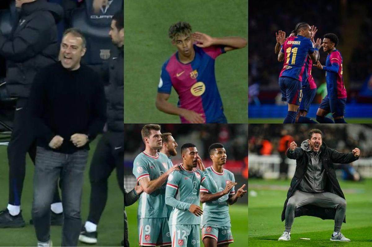 Las polémicas que el VAR no intervino, el festejo del Cholo y el amargo mensaje de Barcelona tras empatar en Copa del Rey