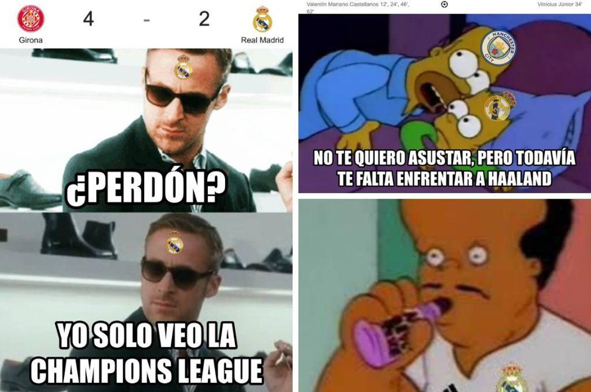 Los memes destrozan al Real Madrid luego de ser humillados por Girona y Taty Castellanos en la Liga Española