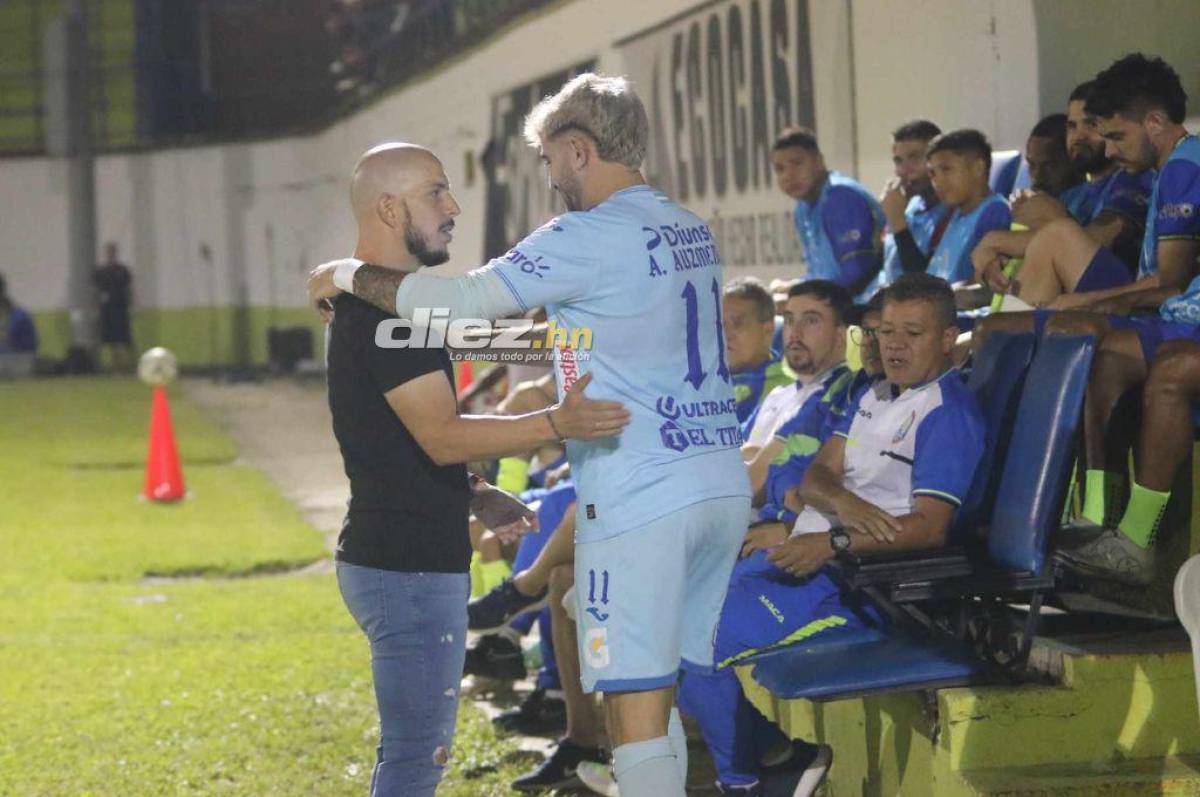 No se vio en TV del Motagua-Olancho FC: La humildad de Auzmendi y la “riña” de Diego Vázquez con Saíd Martínez