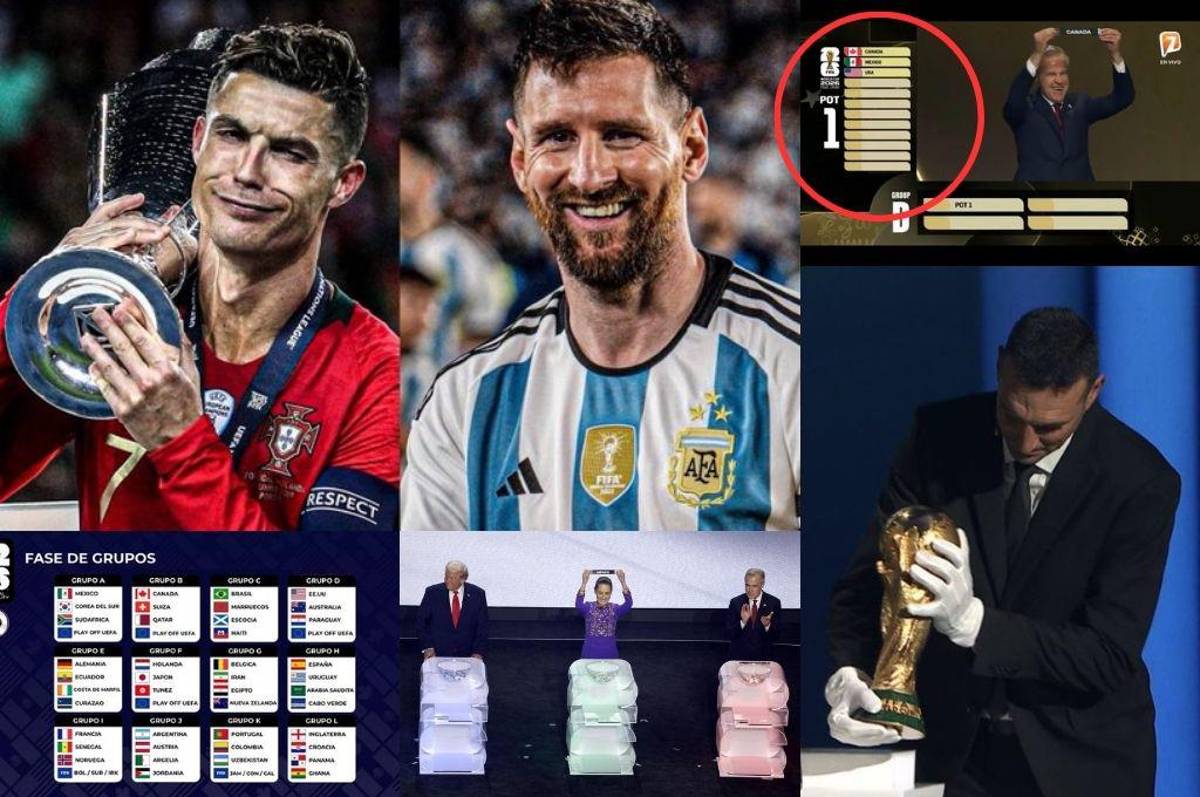 El tremendo error que nadie vio en el sorteo, FIFA anuncia lo inesperado en el Mundial 2026: Messi y Cristiano se enfrentarían