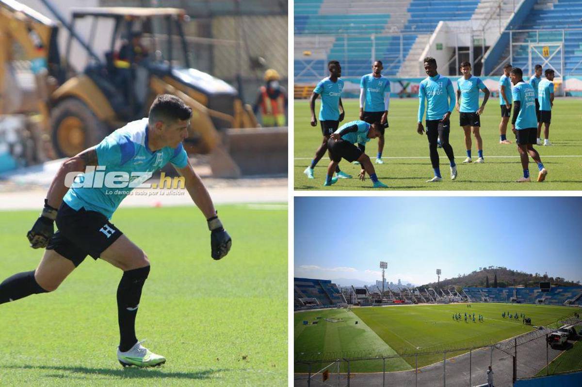 ¿Por qué no estuvo Reinaldo Rueda? Así fue el último entrenamiento de la Selección de Honduras en el Nacional