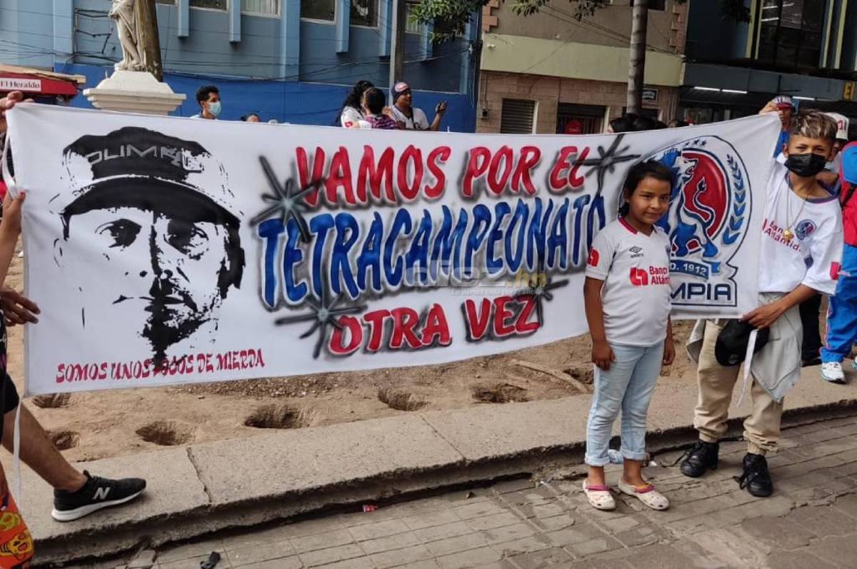 ¡Ya se respira la final en el Nacional! Así se vive el ambiente previo al Olimpia vs Real España en Tegucigalpa