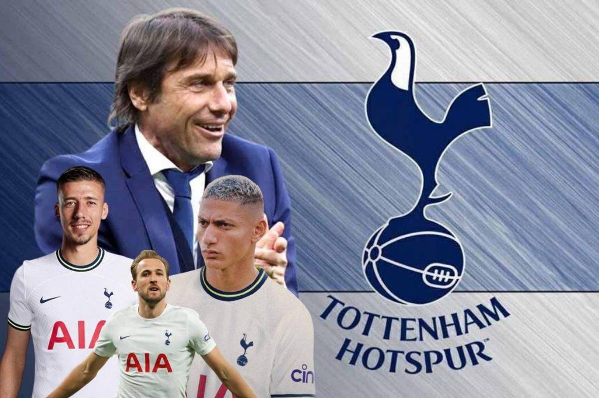 Con cinco fichajes: La revolución del Tottenham de Conte que mete miedo en la Premier League ¡Brutal tridente!
