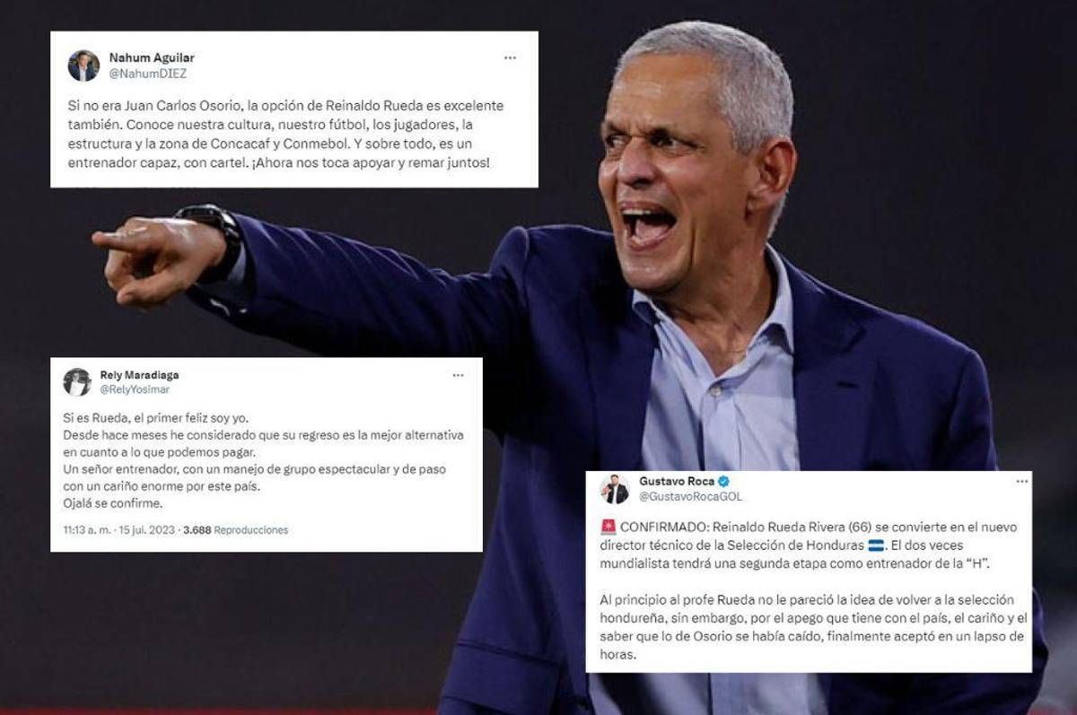 Lo que dice la prensa hondureña sobre la llegada de Reinaldo Rueda a la Selección Nacional: “Ojalá pueda unir al país”