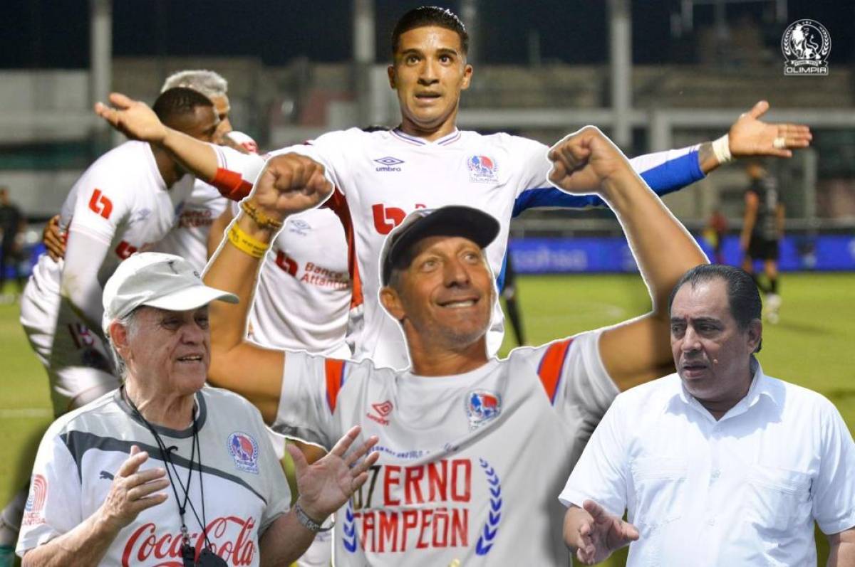 Troglio va por otro récord: Olimpia, a un paso de lograr la mejor temporada de la historia en la Liga de Honduras