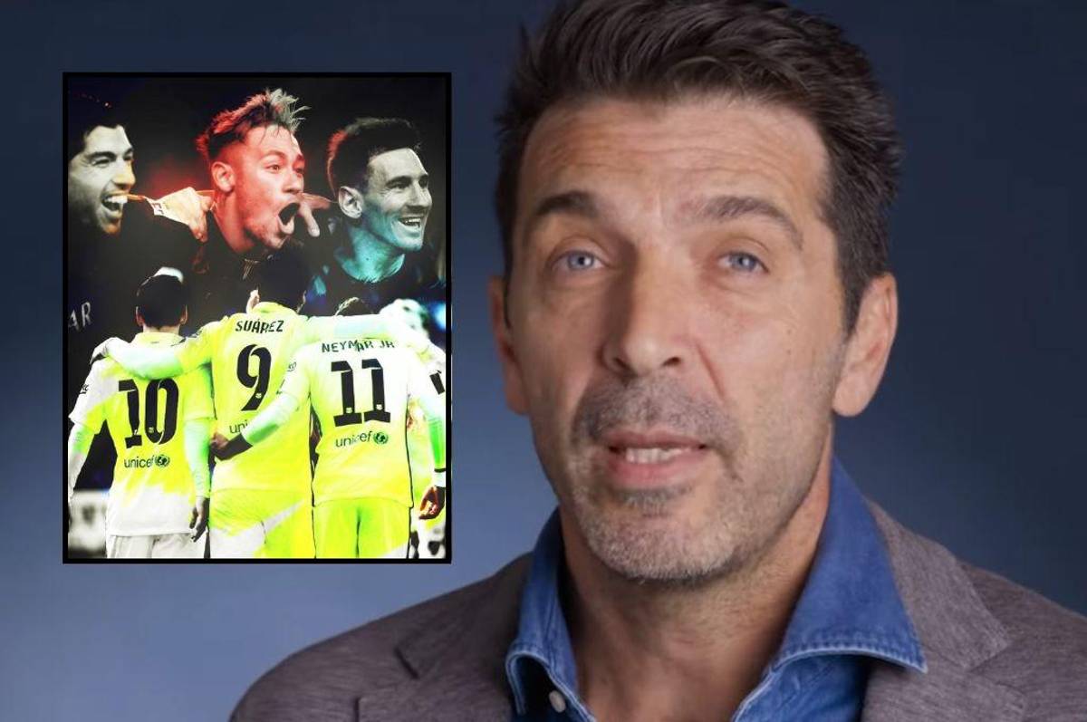 Buffon nombró el delantero que debió ganar cinco Balones de Oro y lo que revela de Messi: “me gustaba la idea de ir con él”