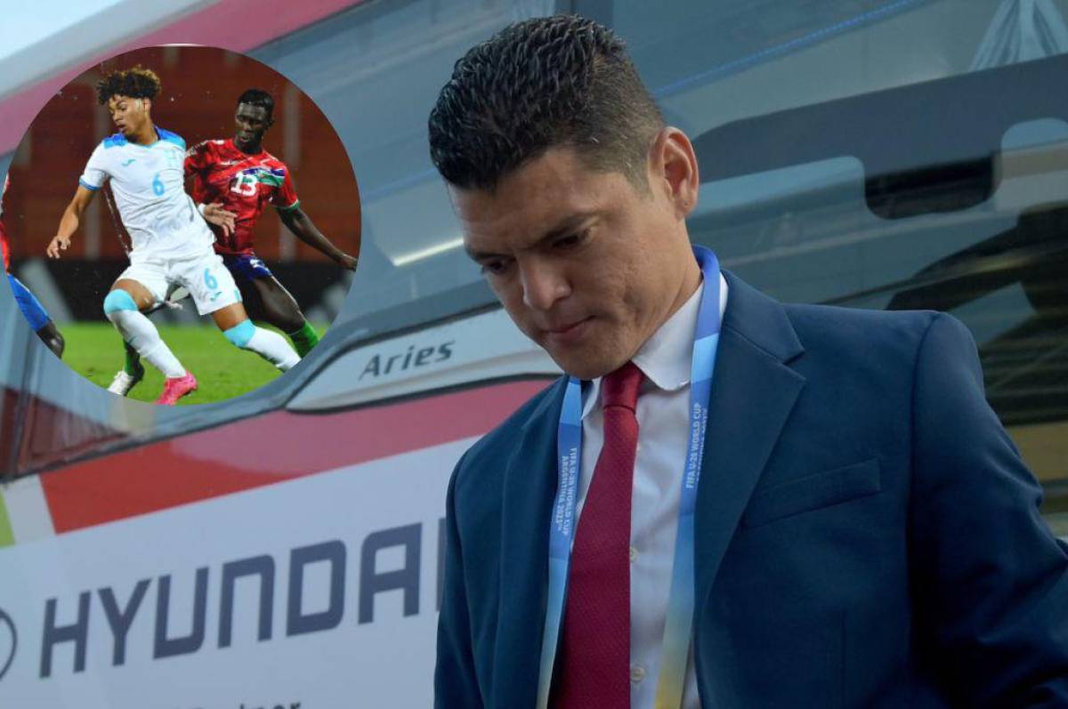 Luis Alvarado, técnico de la Sub-20 de Honduras, da la cara tras su debut con derrota ante Gambia en el Mundial de Argentina