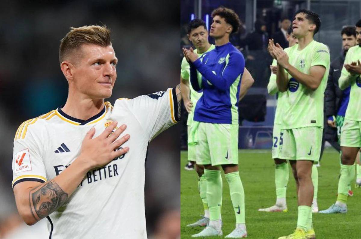 Kroos señala a uno de los culpables de la eliminación del Barcelona: Él no es mejor; no tiene la velocidad...