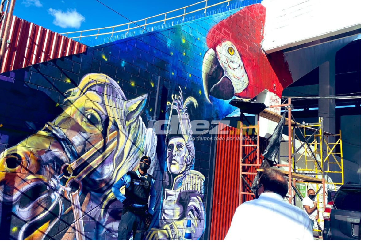 Chelato Uclés vive: Así luce el estadio Nacional previo a la toma de posesión presidencial de Xiomara Castro; la cancha quedará más destrozada