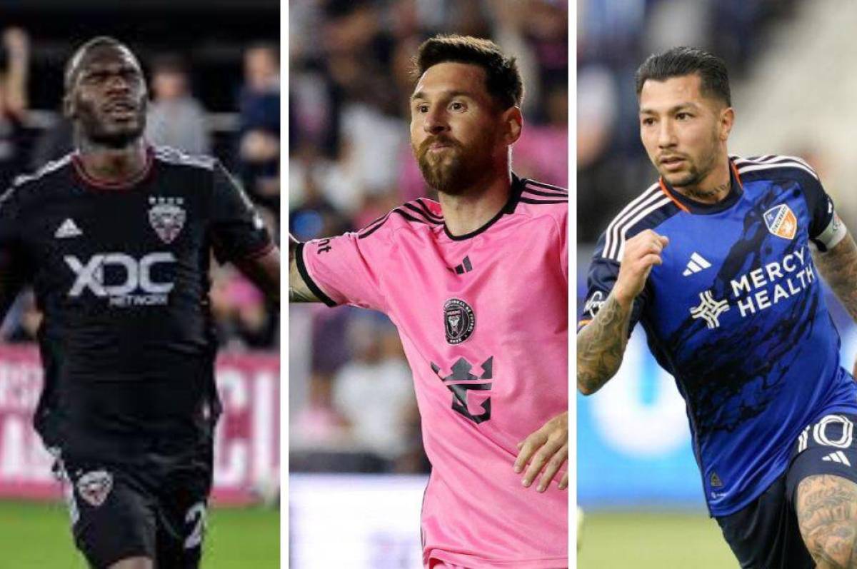 Futbolista hondureño destaca junto a Leo Messi en la MLS y es elegido en el 11 ideal de la jornada 11