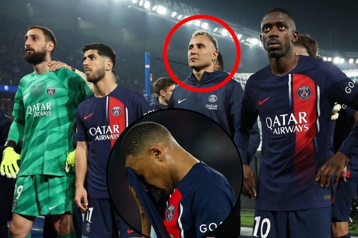 Señalan los cuatro culpable de la eliminación de PSG en Champions y esto dicen de Keylor Navas: “Su pecado es...”