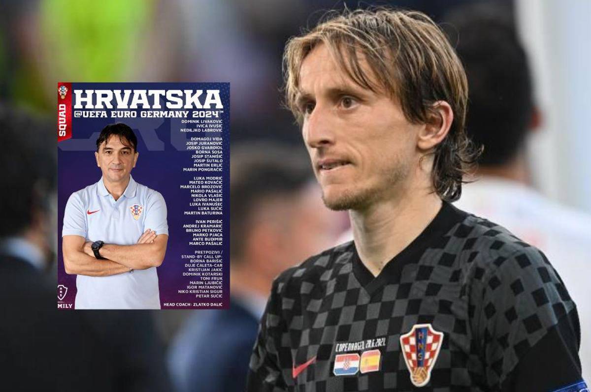 ¿Y Luka Modric? Las novedades que presentó Croacia en la convocatoria para la Eurocopa 2024