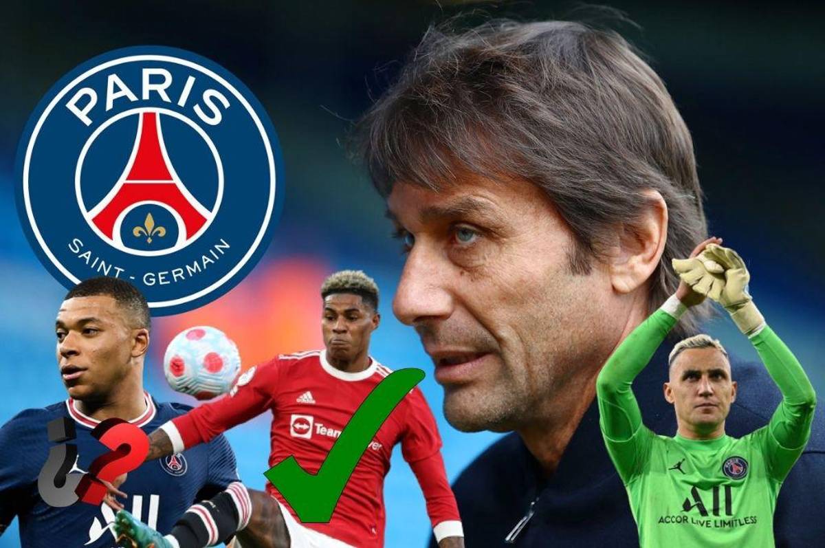La revolución del PSG con Antonio Conte como entrenador: Barrida, los fichajes y el sustituto de Mbappé