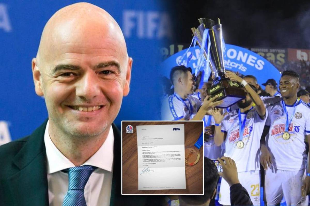 La carta abierta del presidente de la FIFA, Gianni Infantino, dedicada al Olimpia de Honduras