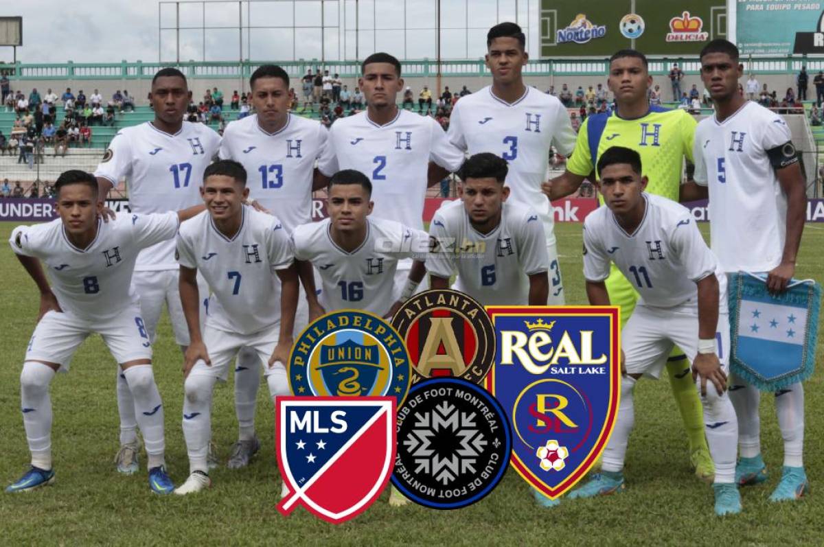 Futbolistas de la Selección Sub-20 de Honduras en el radar de visores de la MLS presentes en el Premundial