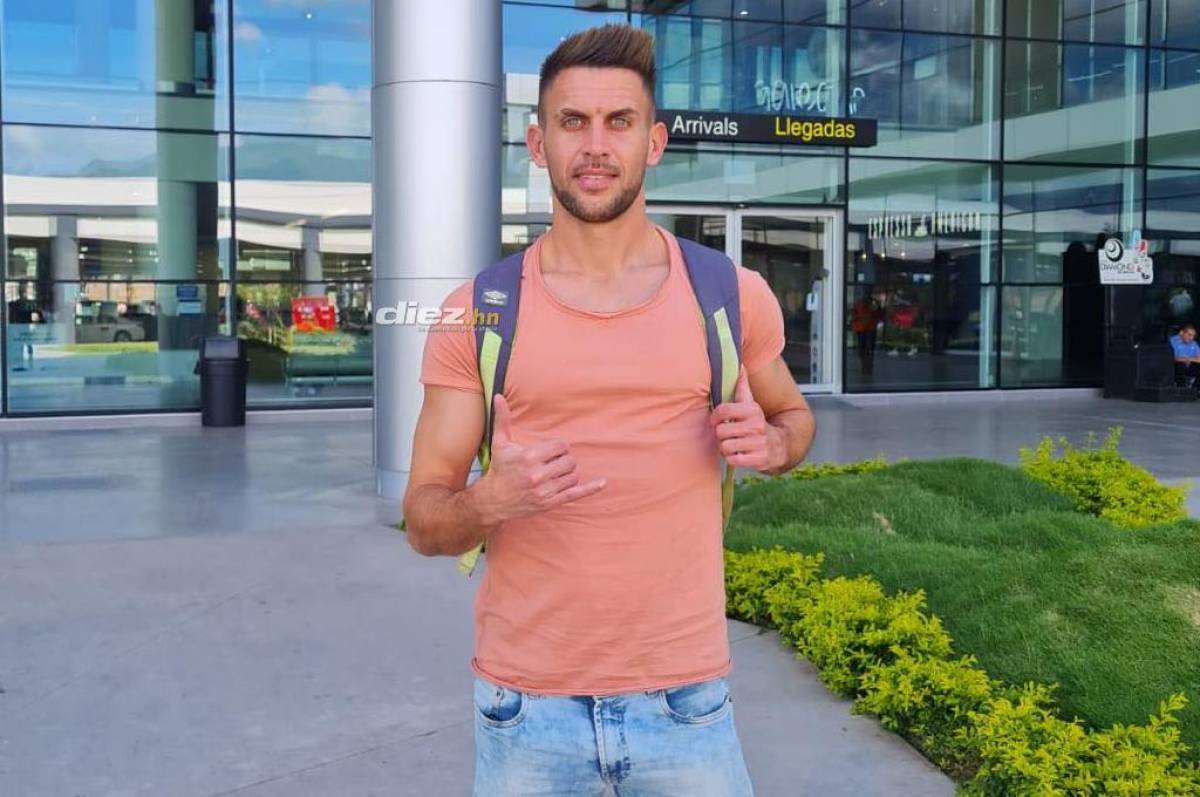 Guillermo Chavasco llegó a Honduras para sumarse al Juticalpa FC.