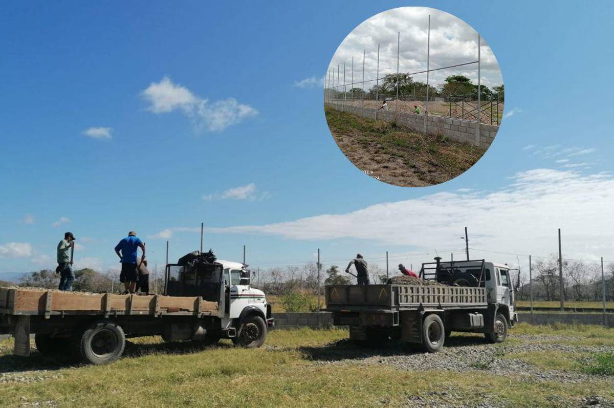 En Juticalpa hacen su mayor esfuerzo para terminar el Estadio de béisbol Mauricio Dubón y solicitan apoyo