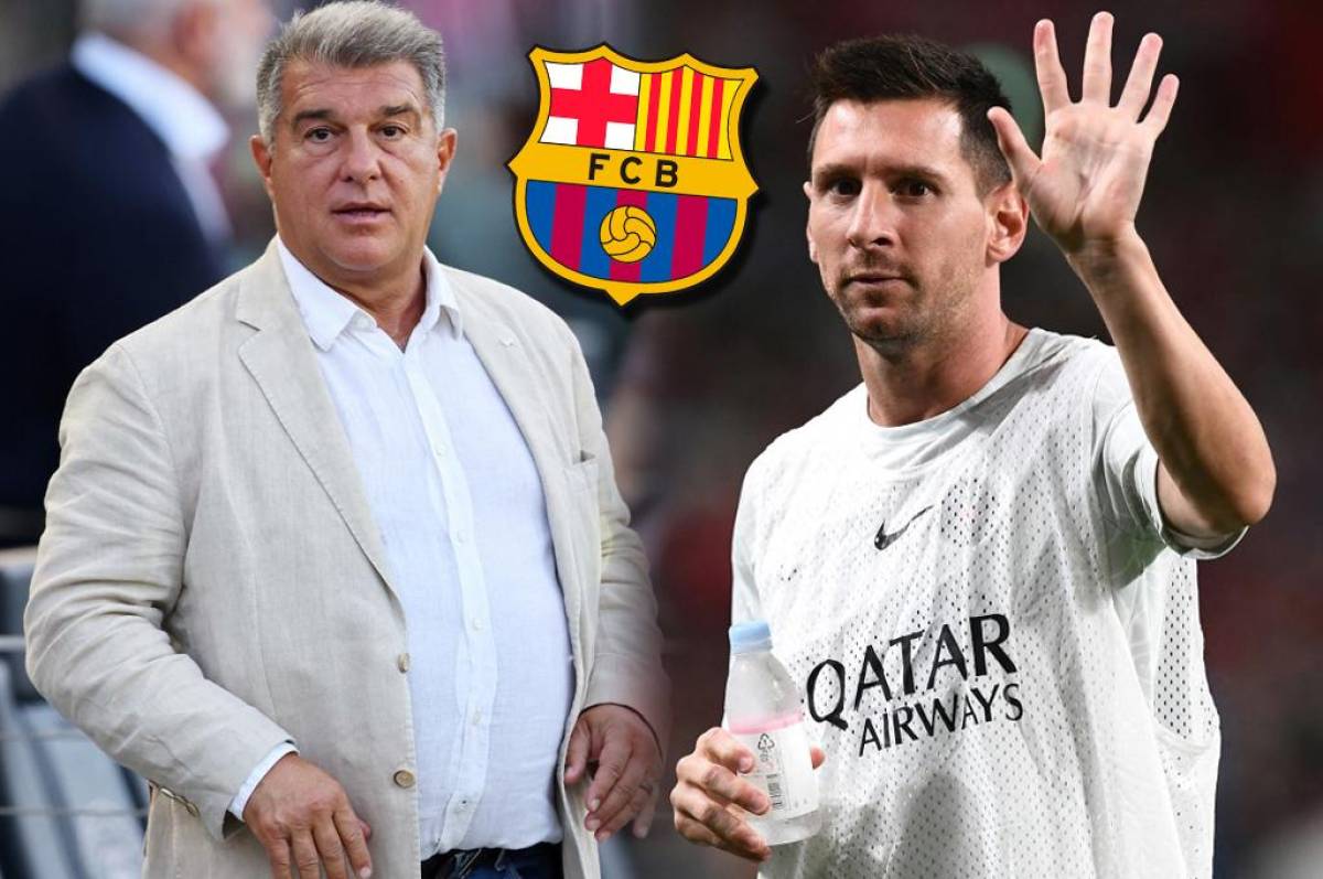 Laporta le abre las puertas a Messi para que regrese al Barcelona: ‘‘Espero que la historia de Leo con el club no haya terminado todavía’’