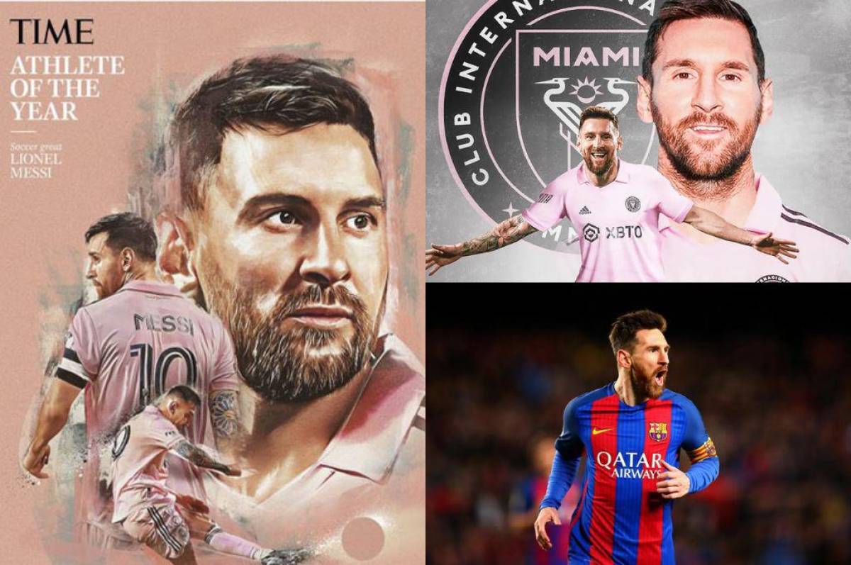 Messi elegido como el Atleta del Año por la revista Time y confiesa: “Mi primera opción era volver al Barca, pero no fue posible”