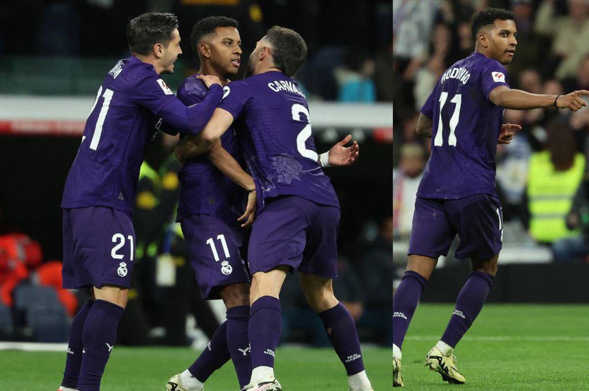 ¡Al ritmo brasileño! Con un doblete de Rodrygo, Real Madrid derrota al Athletic de Bilbao y se aleja en el liderato de España