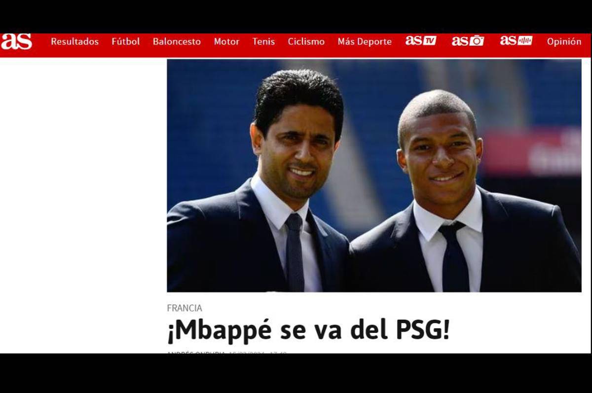 “Mbappé elige al Real Madrid” y Romano adelanta más detalles: así reacciona la prensa a la salida inesperada del francés del PSG