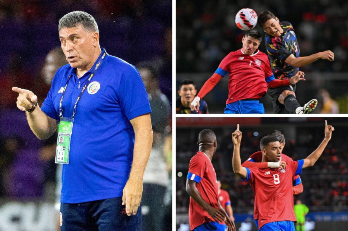 Luis Fernando Suárez está satisfecho por el desempeño de Costa Rica ante Corea del Sur