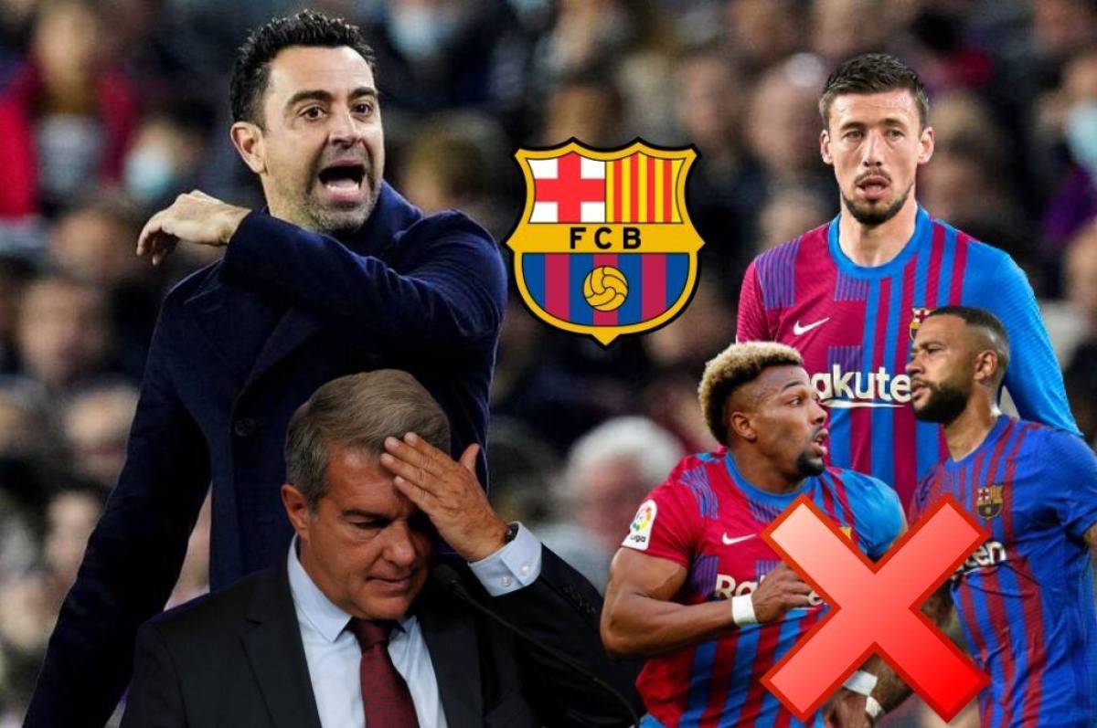 En la “lista negra” de Xavi: Los 14 futbolistas del Barcelona que pueden salir al final de temporada