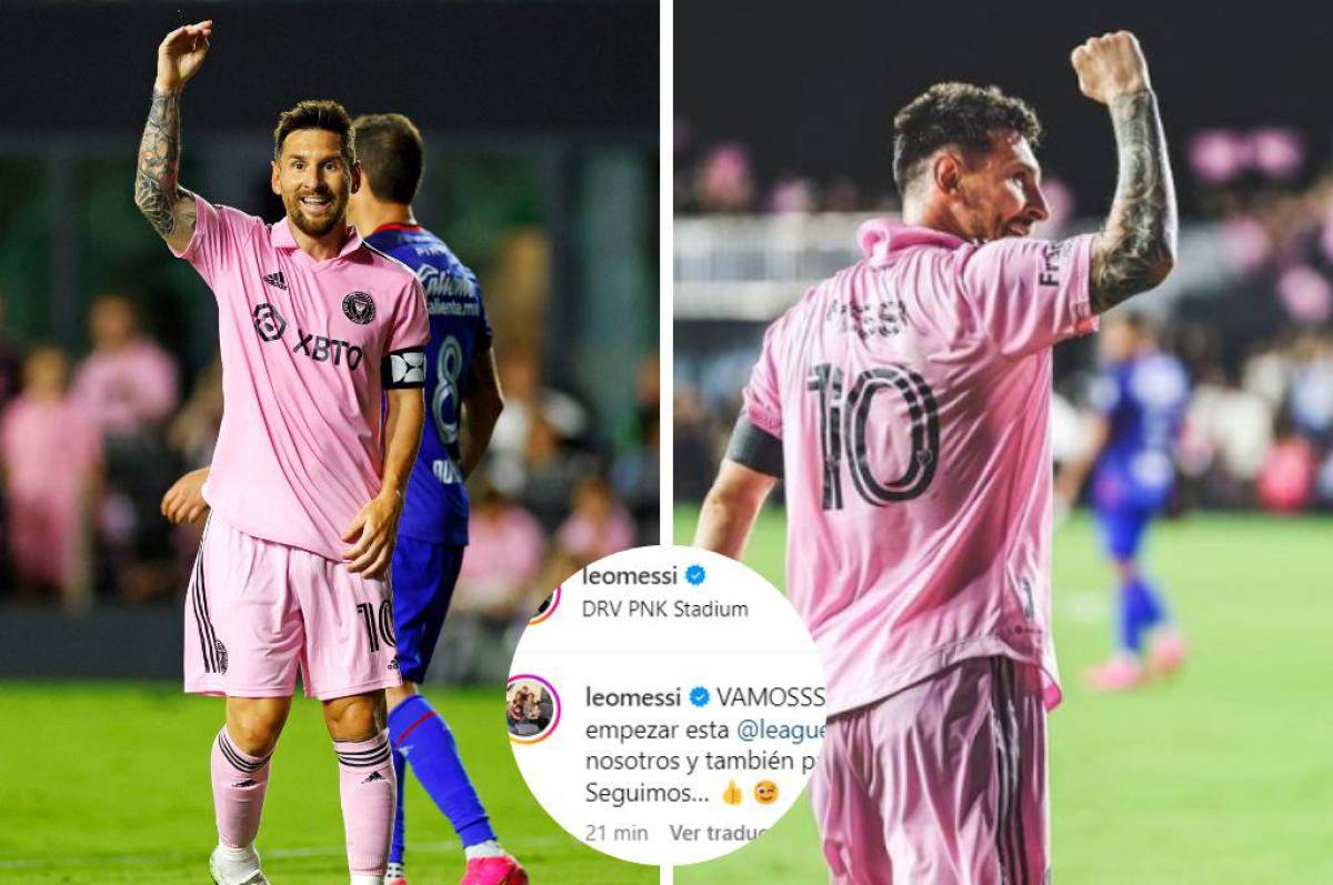 Leo Messi y sus primeras palabras tras anotar el gol del triunfo con el Inter Miami: “Tuve suerte; acá estoy feliz con familia”