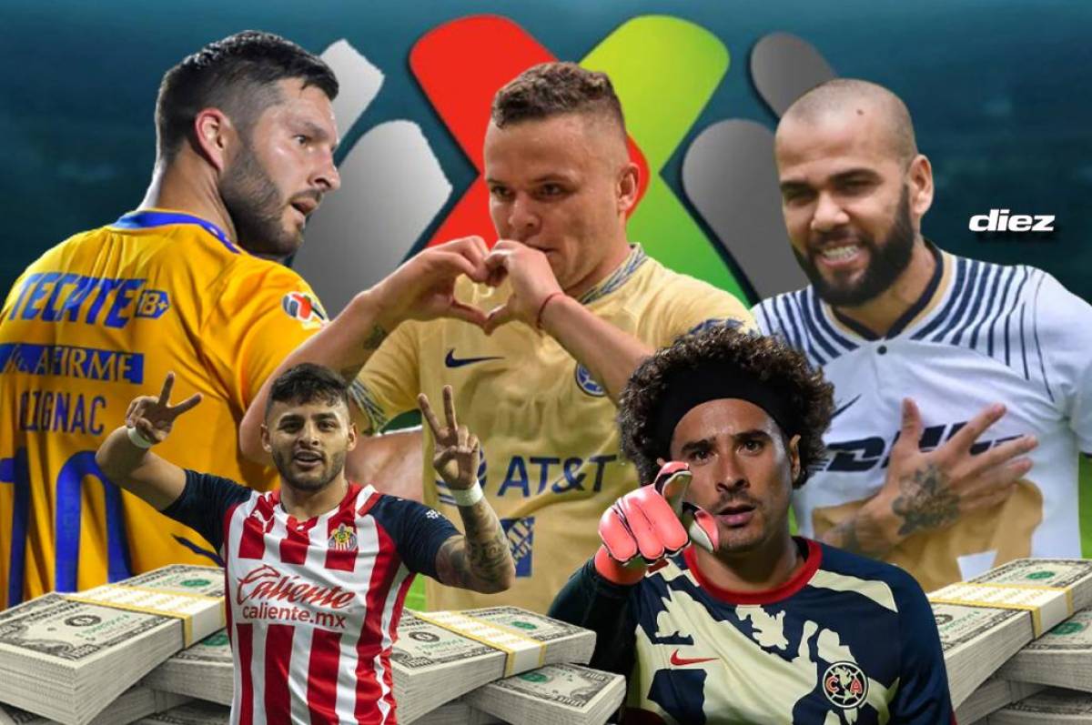 Se filtra el salario de Dani Alves con Pumas: estos son los 15 futbolistas mejor pagados de la Liga MX