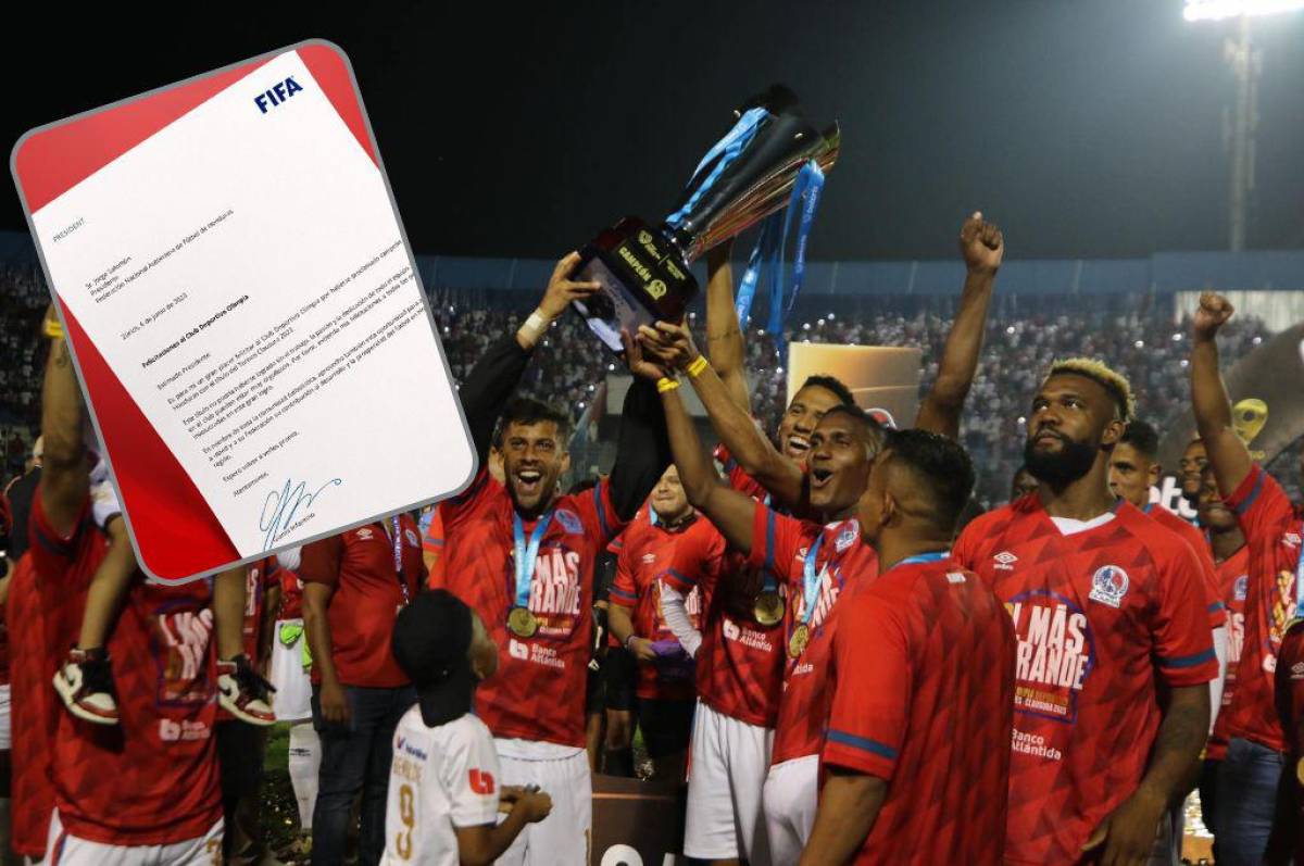 Olimpia recibe grata noticia de la FIFA tras consagrarse campeón del torneo Clausura de la Liga Nacional de Honduras