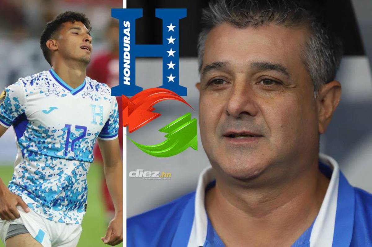 Con cambios obligados: El 11 de Honduras para derrotar a Haíti y clasificar a cuartos de Copa Oro; Diego Vázquez se juega todo