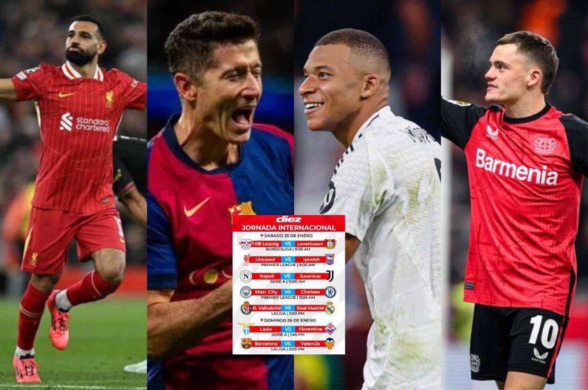 Agenda de partidos importantes en las Ligas de Europa: Real Madrid y Barcelona por el liderato; el City quiere escalar en la Premier