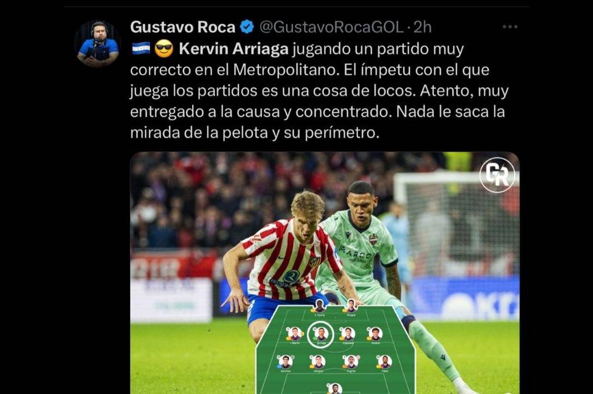 Jugadorazo de cojones es una cosa loca: la prensa se rinde ante Kervin Arriaga tras su partido en el Levante-Atlético