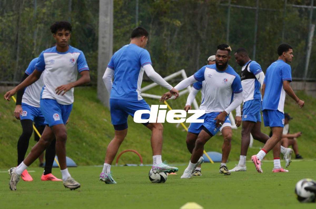 Así fue el primer entrenamiento de Eduardo Espinel con el Olimpia: Alberth Elis presente y varias ausencias