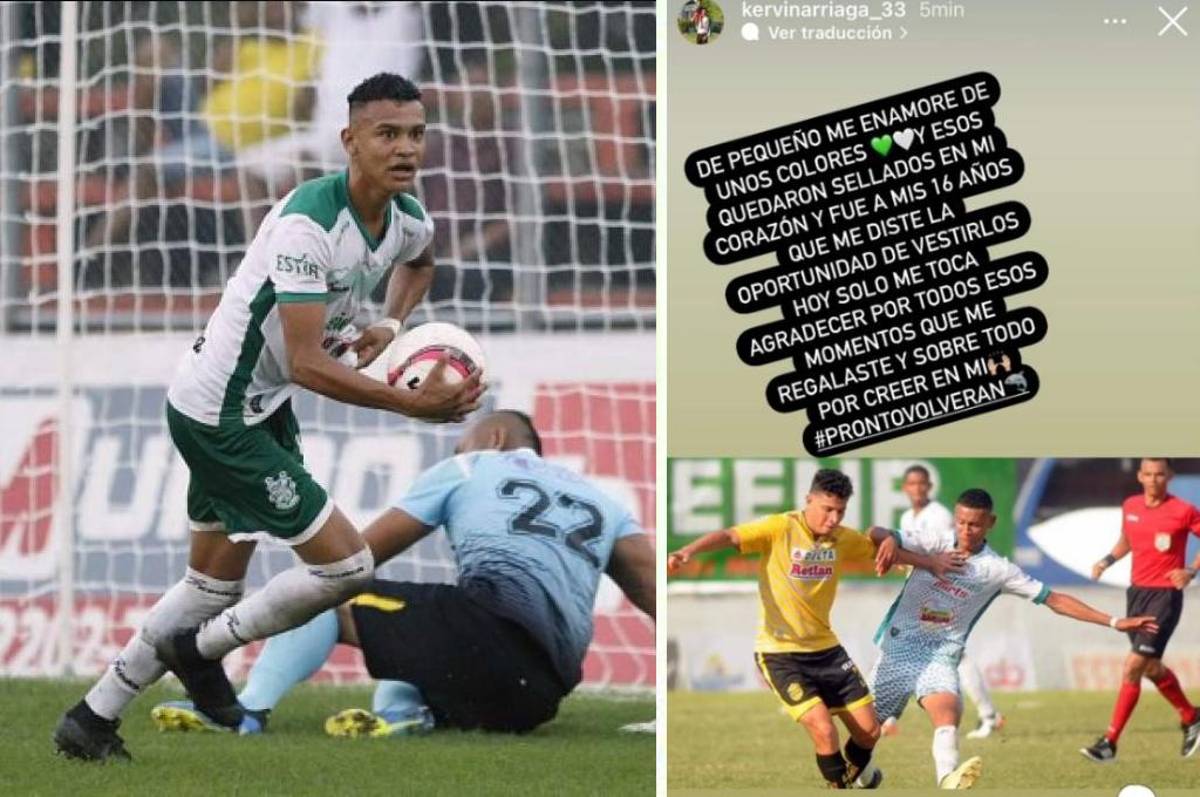 El sentido mensaje de Kervin Arriaga dedicado al Platense tras la confirmación de su descenso: “Pronto volverán”